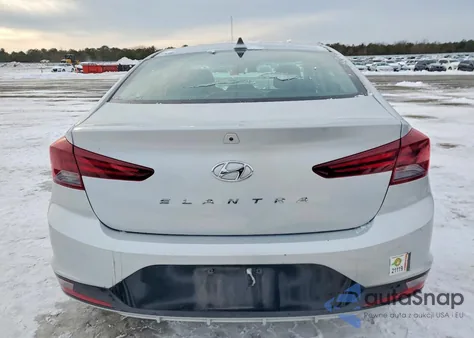2020 Hyundai Elantra Sel z USA, uszkodzony, nr VIN 5NPD84LF1LH501973